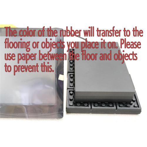 YNAK Anti-Vibration Rubber Mat for Pianos, Speakers, Outdoor Units, and Other Household Appliances, Reduces Vibration and Chattering, Provides Stabili