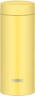 Water Bottle Vacuum Insulated Mobile Mug 350ml Yellow Few Parts and Easy To Clean Screw Type That Closes Tightly Stainless Steel Bottle Y