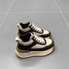 Sneakers Women's Casual Shoes Spring New Fashion Versatile High-top Shoes Thick Baseplate Shoes Women's White Shoes