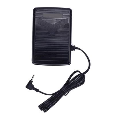 Sewing Machine Pedal with Cord C-1036 Black Single Hole Foot Control Pedal Replacement for 6150