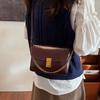 2025 New Fashion Retro Flip Organ Bag, Premium Sense Underarm Locomotive Bag Shoulder Bag Trend