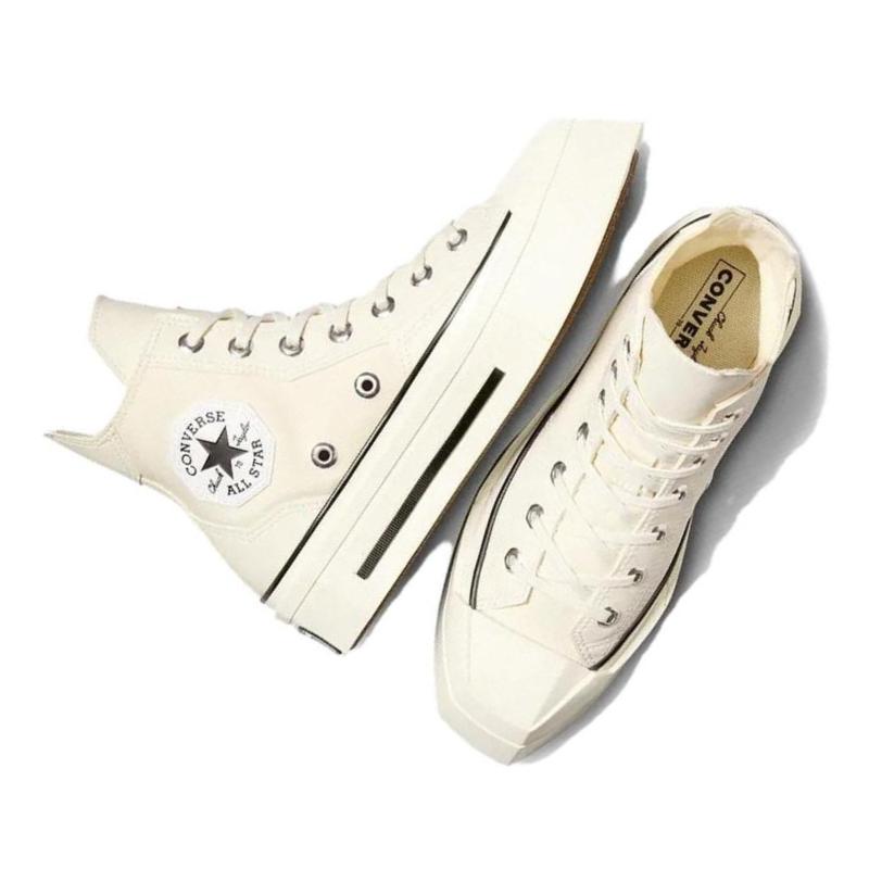Converse Chuck 70 Minimalist Breathable High Top Canvas Shoes Unisex White