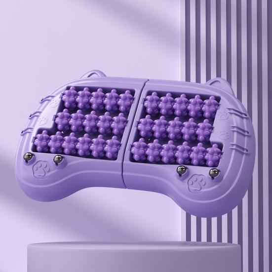 Abnehmbare Fußmassage-Rolle Plantarfasziitis Schmerzlinderung Tiefengewebe Muskelkater Entspannung Physiotherapie Fußmassagegerät mit 32 Rollen