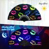 1pc Folding Fan, Large Folding Fan,Kung Fu Fan,Festival Smashing Fan,Folding Hand Fan,Suitable for Male and Female Performance Dance Party Accessories