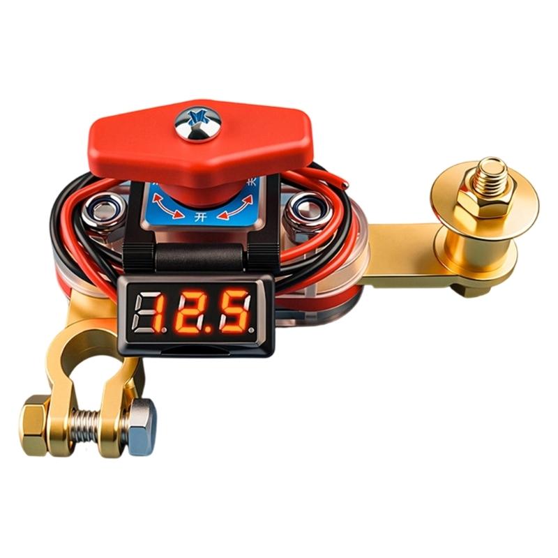 360 Degree Rotating Battery Power Disconnect Switches With Anti Corrosion Coating For Trucks Auto Electrical Systems