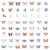 50 Butterfly Graffiti Stickers Suitcase Car Laptop Skateboard Mobile Phone Waterproof Decorative Stickers