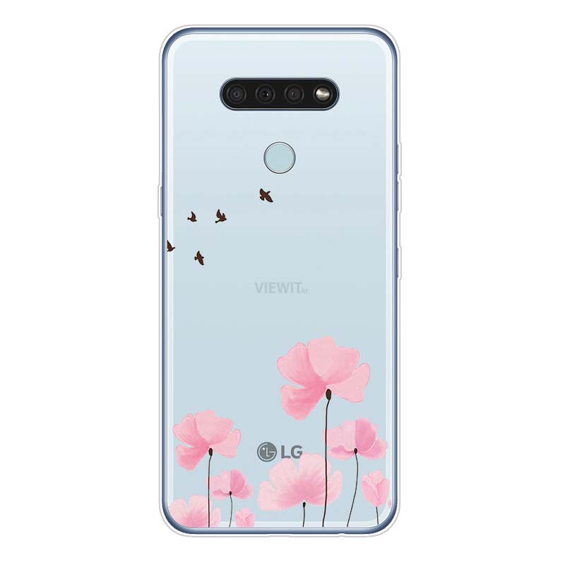 

Чорнильна квітка в китайському стилі для LG K92 K52 K62 K22 K71 K61 K51S K41S G8 G8S G8X V35 V50 V40 V50S V60 Q60 чохол для телефону LG K50S