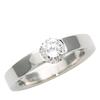 Used Ring Date With EU#47.5 48 K18 White Gold/diamond 6.3g White Gold 1PD