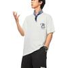 Li Ning Badfive Letter Ronde Hals Ademend Zacht Comfortabel Los T-shirt met Korte Mouwen Heren T-shirts Gebroken Wit AHSV651-1