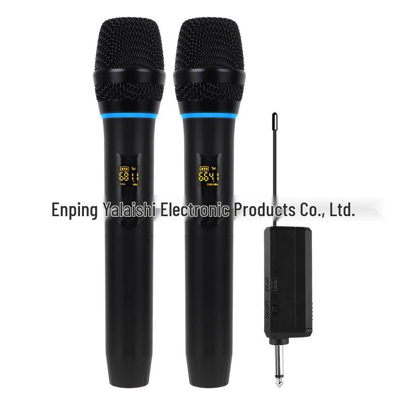 Universal Wireless Microphone for Home, Outdoor Meetings, and KTV Entertainment