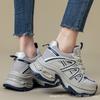 Inner heightening women's shoes 9cm new breathable dad shoes platform mesh small sports casual shoes women A5033