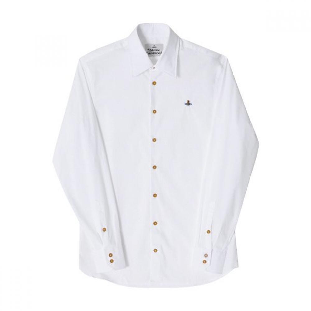 

Vivienne WeStwood Чоловіча Сорочка S Логотип Orb Poplin ghoSt 2401000j W009q A401 2401000J W009Q A401 (48)