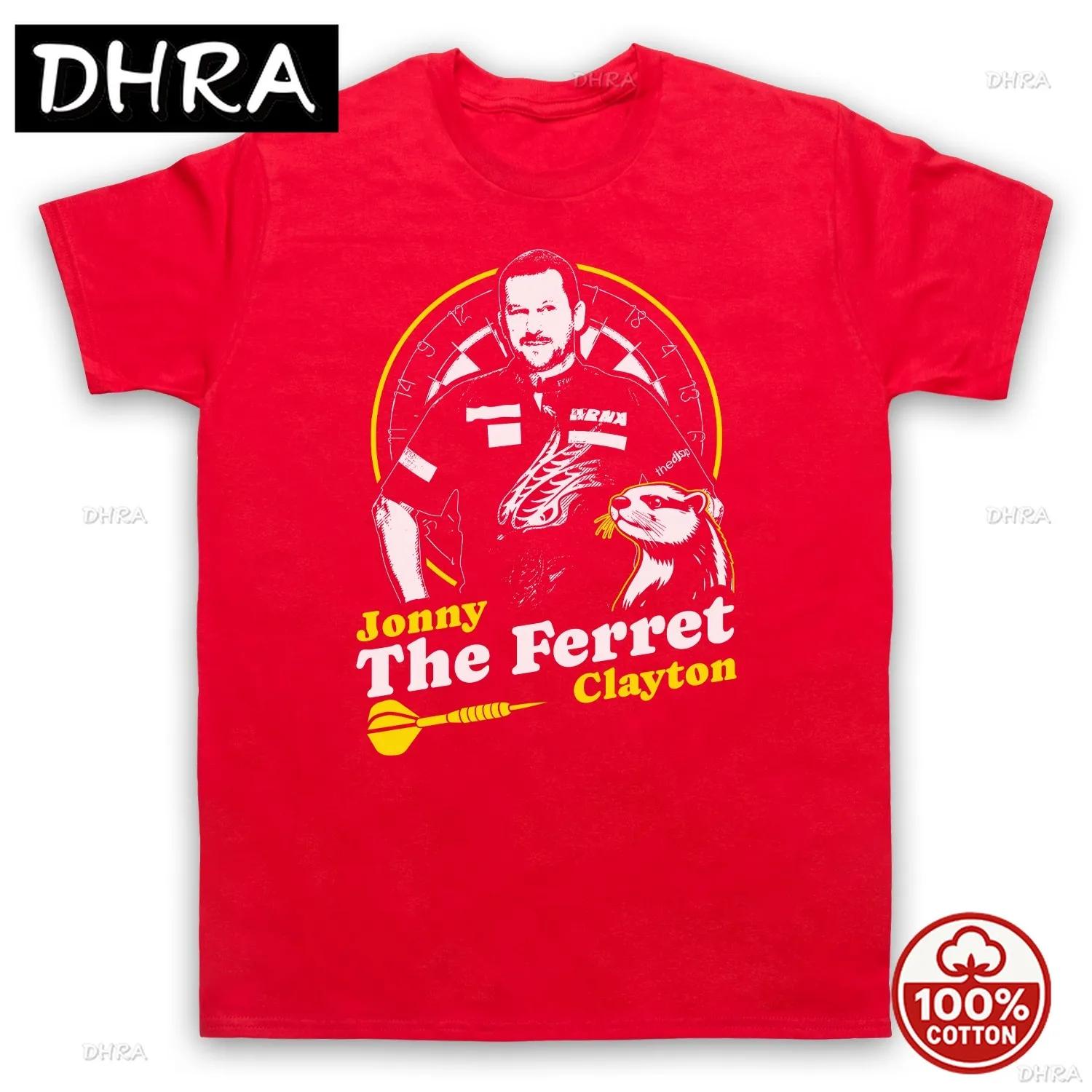 Jonny The Ferret Clayton Darts Legend Championship Adults TShirt All Sizes Cols with Unisex Tops Punk Printed Tee Stylish Soft S