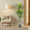 Faux Dracaena Fragrans Tree ABS PU Artificial Dracaena Fragrans Fake Floor Potted Plant for Home Office Living Room Decor
