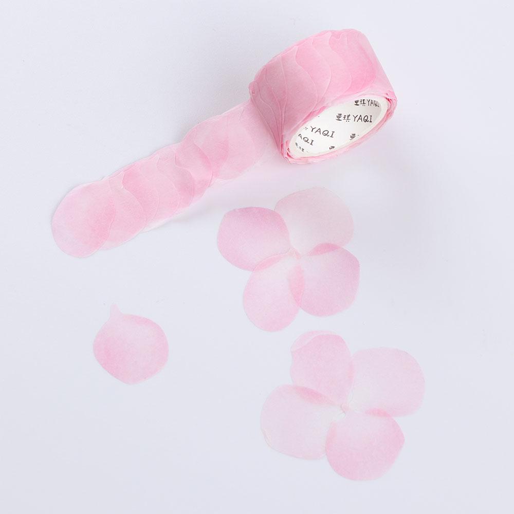 

200PCS/Roll Flower Petals Tape DIY Scrapbooking Diary Paper Stickers Roll Cute Adhesive Paper Tape Stationery Sticker