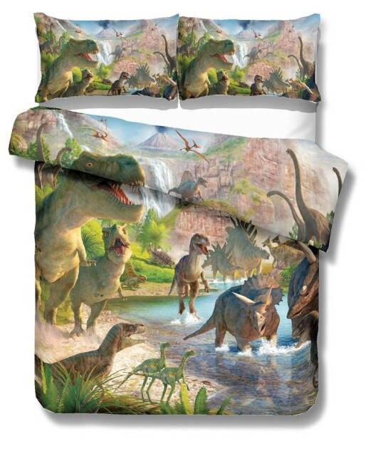 dinosaur bedding single