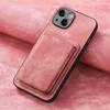 PU Leather for Magsafe Case for iPhone 17 Air 16 15 Pro Max 16e 14 Plus 13 12 11 Pro Magnetic Back Cover with Card Holder XLD12