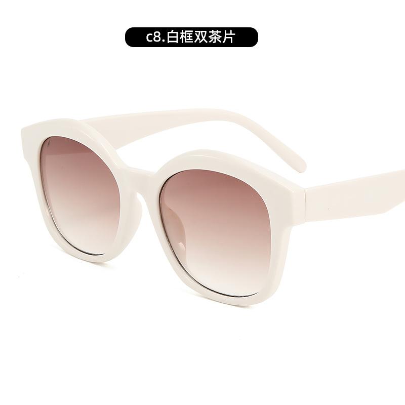 

Солнцезащитные очки Cat S Eye Large Frame Trendy Retro High-End Солнцезащитные очки Солнцезащитные очки Женские модели