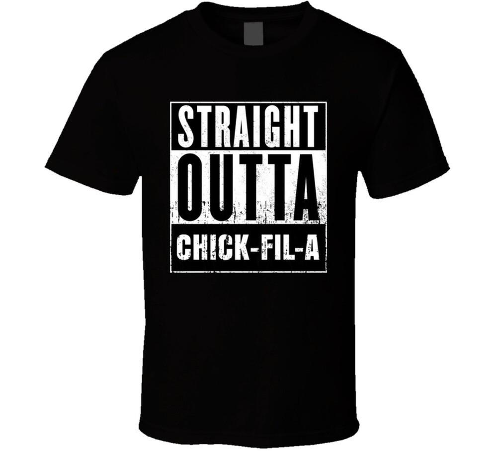 

Straight Outta Chick-fil-A Movie and Fast Food Parody T Shirt 4XL