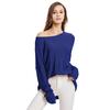 Popular women's knitted sweater European and American large-size women's clothing autumn and winter new pullover knitted sweater