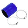 X AUTOHAUX Silicone Hose, Silicone Tube, 4 Layer Reinforced Intake Pipe, Rageter Hose, Blue
