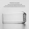 ZISIZ Lead-Free Thick Glass Oval Cup