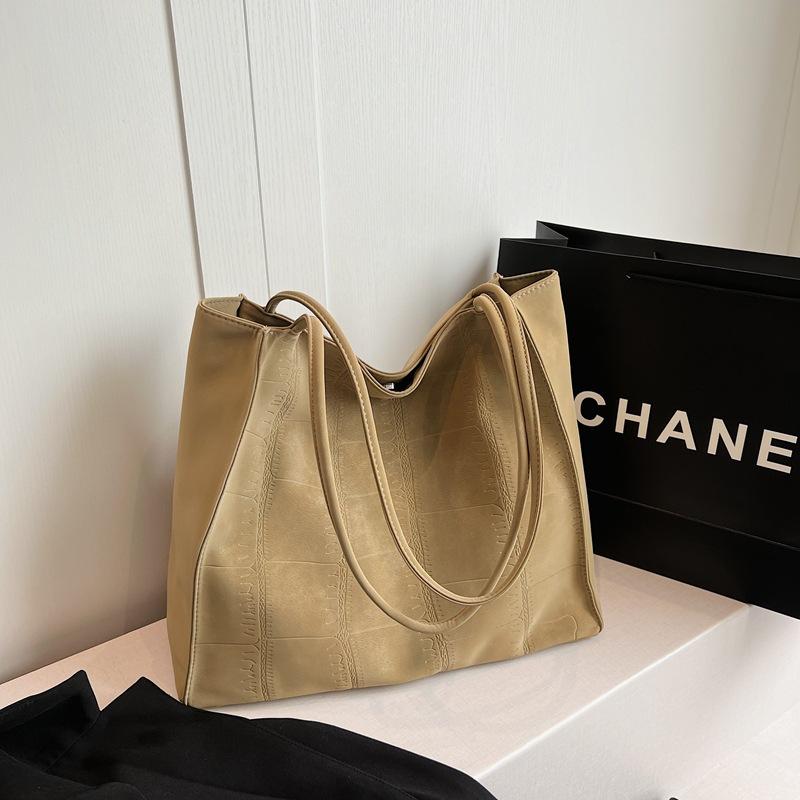 Geantă Tote Casual la Modă Nouă Capacitate Mare de Umăr Versatilă Geantă de Damă