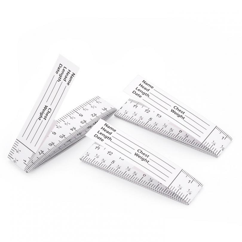 20pcs 24 Inch / 60CM Wound Measurement Tools Disposable Wound Measuring Rulers
