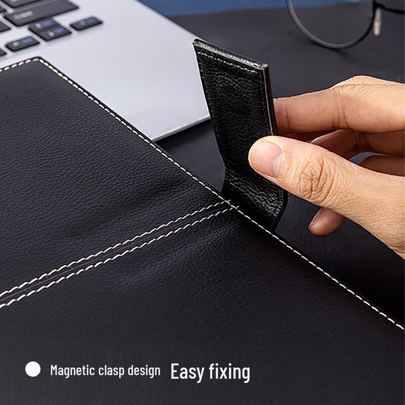 Deli 3343 Leather Notebook