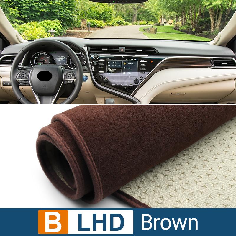 Copertura Cruscotto Auto Evita Luce Pad Tappeto Anti-UV Tappetini Antiscivolo Per Toyota Camry XV70 2018    2022 2023 2024