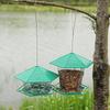 Large Outdoor Foldable Bird Feeder Cage with Multiple Feeding Spots Multi-functional Outdoor Bird Feed