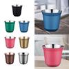 Camping Coffee Mug Water Cup Portable 80ml Capacity Stackable Pint Metal Drinking Glasses for