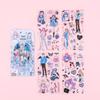 Cute Anime Girl Sticker Pack - Creative PET Stickers for DIY Journals and Decoration
