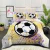 Pickup Truck Racing Game Flame Car Fat Quilt Bedding 3-piece 3d Quilt Cover Set