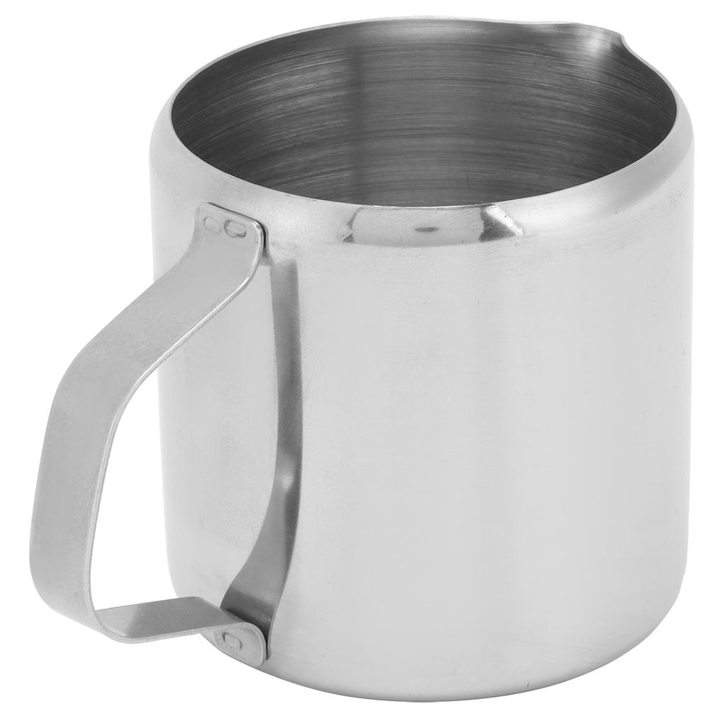 Milk Frothing Pitcher 304 Stainless Steel Straight Body 150ml Food Grade Material Easy To Clean Frothing Cup for