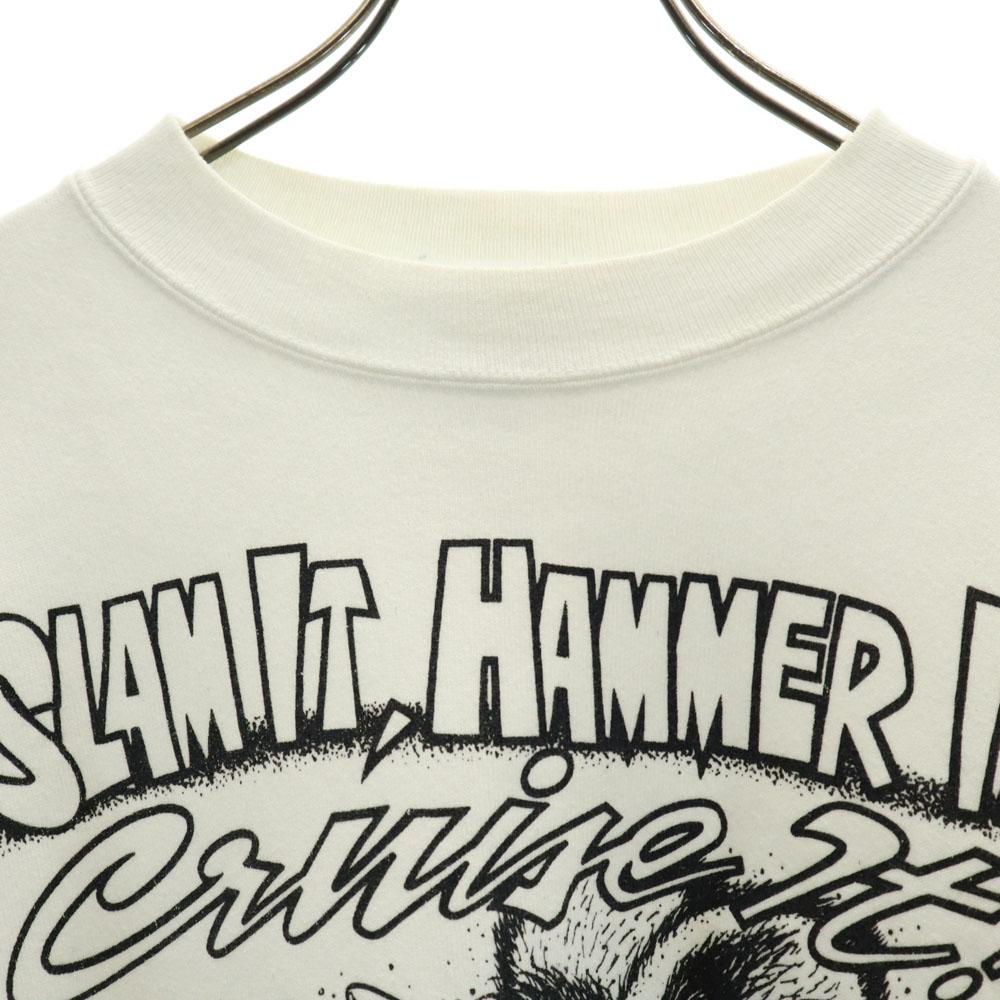 ONEITA 90s Old USA Made Rat Fink Long Sleeve Print Sweat Men's Used