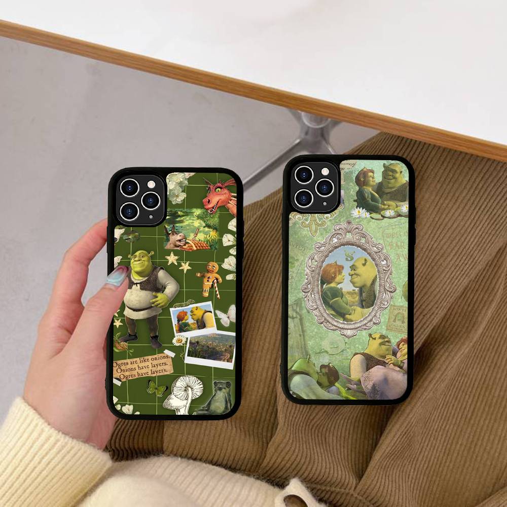Classic Movie S-Shrek For IPhone 17 16 15 14 13 12 11 Mini Pro Max Plus PC+TPU Back Phone Cover