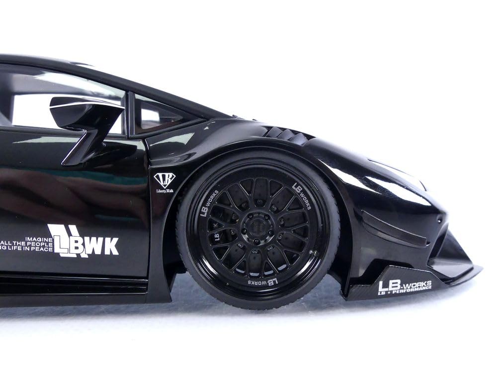 AUTOart Liberty Walk Works Lamborghini Huracan GT Black Hotový produkt 1/18 LB-Silhouette