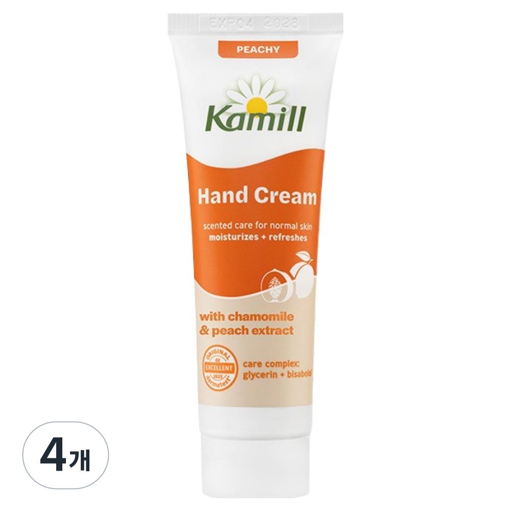 Kamill Hand Cream Peach 30ml 4 pcs