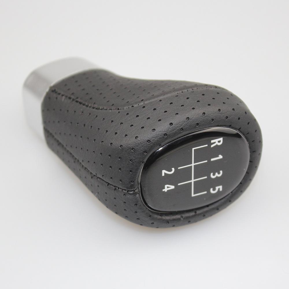 5 / 6 Speed Car Gear Shift Knob Head Leather Stick Shifter Lever HandBall For BMW M SPORT For BMW 1' 3' E81 E82 E90 E91 E92