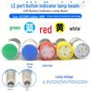 9 mm-es B9 bajonett E10 alap gombos kapcsoló LED izzóhoz, ZB2XB2LAY37 12V kanóc