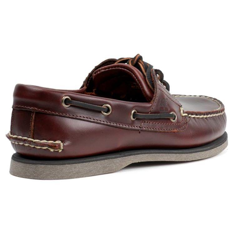 Timberland Hand-Sewn Slip-Resistant Durable Low-Top Sports Casual Shoes Men Sneakers Brown 25077W