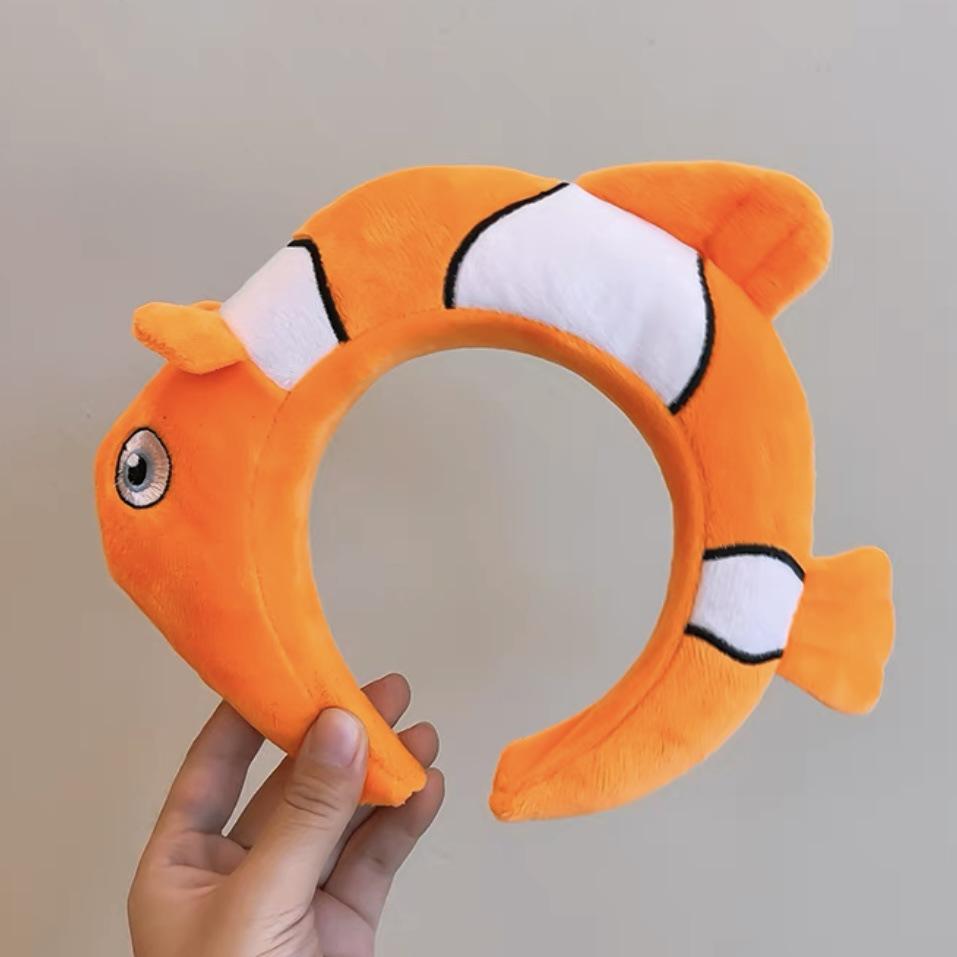 2023 Cute Dinosaur Crab Headband for Women - Cartoon Hair Accessory for Face Washing
