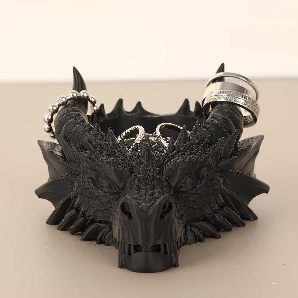 Support de Présentation de Bijoux Drôle Ornements Multifonctionnels Tête de Dragon Chambre à Coucher