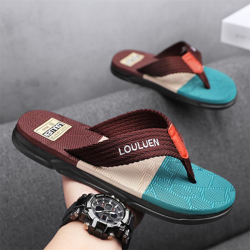 Summer 2026 Men's Non-slip Beach Flip-flops EVA Casual Outdoor Sandals
