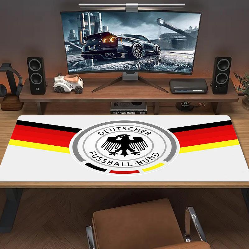Germany National Football Team Print Cushion Non-slip Laptop Tablet Big Mousepad XXL Mat Mini PC Playmat With Lock Edge