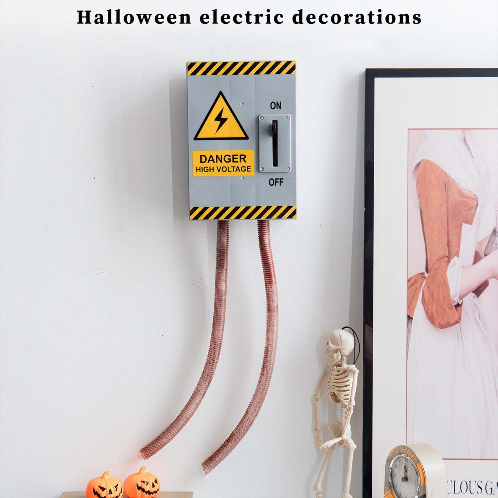 

Реалистичный переключатель Хэллоуин игрушка звуковые эффекты универсальный легкий 10x6,9x2,6 дюйма активируется прикосновением