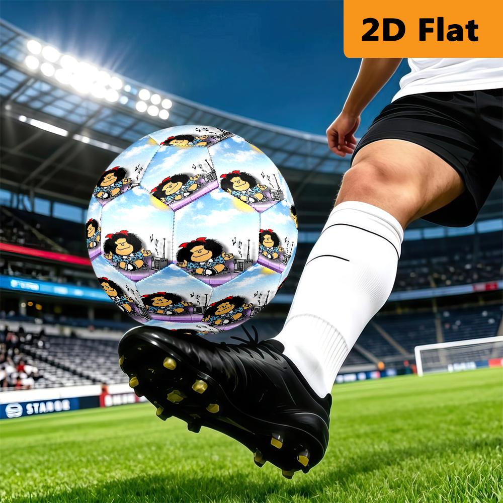 Mafalda'S Daydream Soccer Ball Suitable For Both Training And Competition High Elasticity