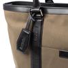 Tote Bag for A4 Canvas and Cowhide [Doubles] 2-Way Men, Compatible, Leather, KCH-1640 (Camel)