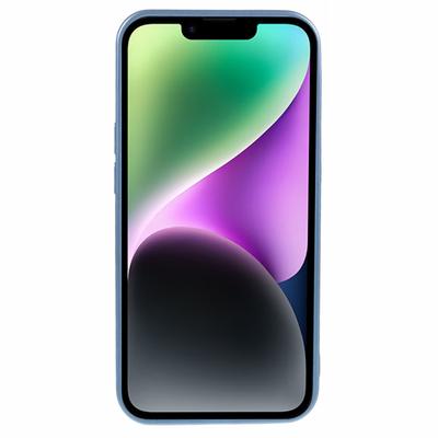 Pour iPhone 14 Coque TPU caoutchoutée Compatible avec MagSafe Coque de téléphone mince avec film pour objectif